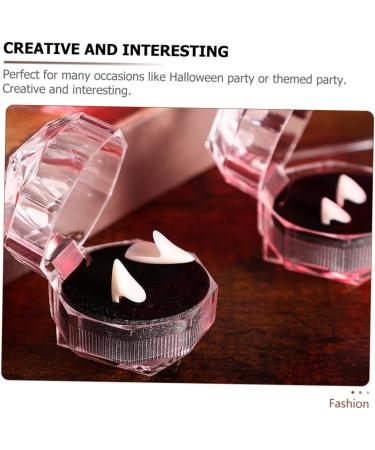 Buy TOYANDONA 30 Pairs Halloween Dentures Vampire Fangs & Zombie Makeup Props for Halloween Costumes & Parties - Buy Online on GoSupps.com