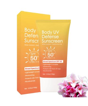 Sunscreen for Body Travel Sunscreen for Face and Body Non-Greasy Lightweight and Comfortable Texture Daily Care Makeup Outdoor Activities Beach Sports Travel
