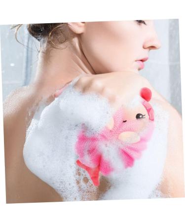 Healeved 6 Pcs Cartoon Bath Balls & Shower Poufs - Body Wash Sponge Set for Skin Cleaning & Scrubbing - Perfect Bath Supply for Home Spa - Buy Online on GoSupps.com