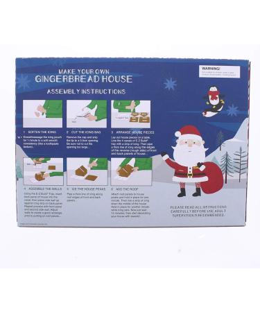 Large Gingerbread House Kit 675 Grams - Make Your own - No Baking - Easy to Make - Buy Online on GoSupps.com
