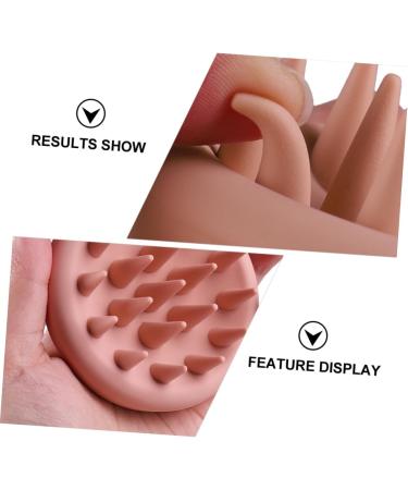 Tovinanna 3-Piece Silicone Massage Comb Set | Hair Washing & Scalp Care Brush | Perfect Shampoo Brush for Healthy Hair - Buy Online on GoSupps.com