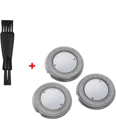 T te De Rasoir De Rechange For Lame De Rasoir 3 Pi ces Avec Brosse Compatible Avec Philips HQ3 HQ4 HQ54 HQ56 HQ55 HQ851 HQ912 HQ136 HQ6900 HQ6868 HQ6970 T tes 1set - Buy Online on GoSupps.com