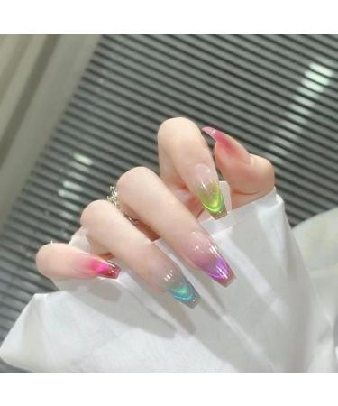 Cat Eye Gel Nail Polish Double Illusion Glitter Magnet Glitter Nail Gel Polish Auroras Shining Gel Nail Gel Cat Eye Pearl Shell Sparkle Gel Nail Polish Soak Off UV Led Gel Nail Polish (02#) - Buy Online on GoSupps.com