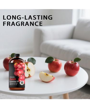 Geranium Essential Oil 16 Fl Oz and Apple Essential Oil 16 Fl Oz for Diffuser Humidifier Yoga Cleaning DIY Candle Soap Making Perfume Gift for Essential Oils - Buy Online on GoSupps.com