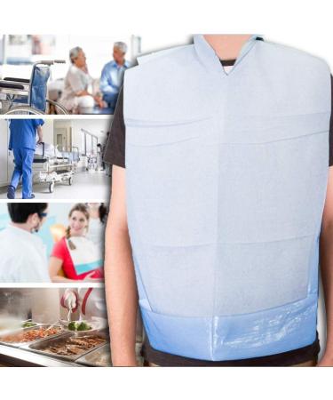 150 Disposable Waterproof Curls with Pocket - Premium Adult & Senior Bibs Made in Italy - Buy Online on GoSupps.com