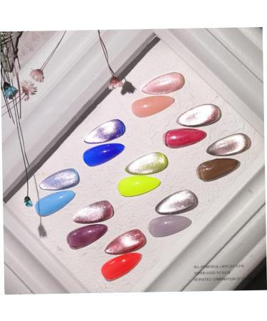Baluue 1pc Nail Polish Gel UV LED Nail Gel Polish Chameleon Cat Eye UV Polish Gel Beautiful Nail Gel - Buy Online on GoSupps.com