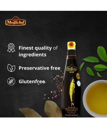 MEGACHEF Premium Seasoned Fish Sauce - 620g - Authentic Thai Flavor for International Shipping - Buy Online on GoSupps.com