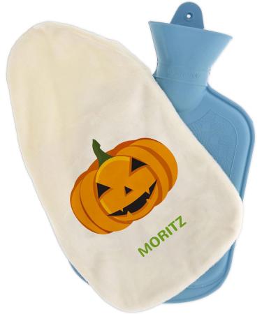 Personalized Hot Water Bottle with Custom Cover | Cozy 800ml Heat Bottle - Perfect Gift for Kids & Adults - Buy Online on GoSupps.com