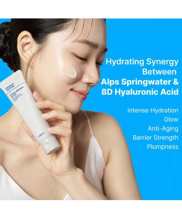 PLUSREAL Spring Water + Hyaluronic Acid Cream | Lightweight Fragrance-Free Deep Hydrating Face Moisturizer for Sensitive Skin | Korean Skincare | 2.02 fl.oz - Buy Online on GoSupps.com