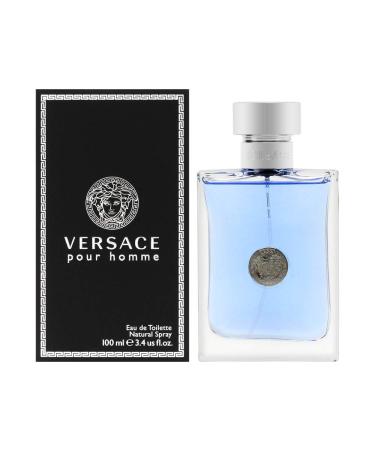 Versace Pour Homme for Men 3.4 oz Eau de Toilette Spray