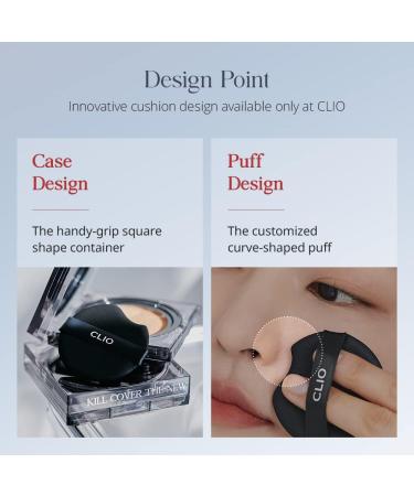 CLIO Kill Cover New Founwear Cushion in 4 Ginger - 1.04 oz (Pack of 1) - Buy Online on GoSupps.com