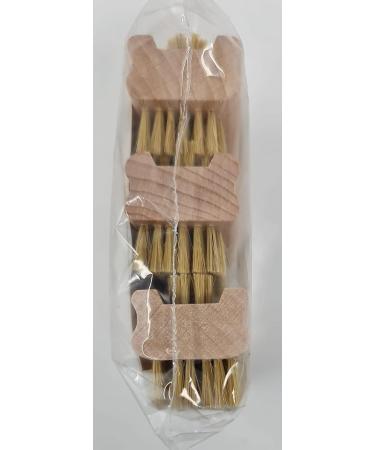 Pilix Natural Bristle Nail Brush Set for Children & Adults | Eco-Friendly Wooden Nail Brush for Smooth Washing | 3 Soft Brushes - Buy Online on GoSupps.com