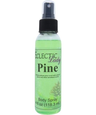 Pine Body Spray 4 ounces Body Mist for Women with Clean Light & Gentle Fragrance Long Lasting Perfume with Comforting Scent for Men & Women Cologne with Soft Subtle Aroma For Daily Use Regular Strength 4 Fl Oz (Pack of 1)