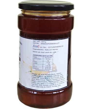 thelo Tribal Forest Honey | Produce of Wild Honey Bee | Harvested from the Forest of Odisha | 100% Pure Natural Raw and Unprocessed Forest Honey | (Non-Gift Pack) - Buy Online on GoSupps.com