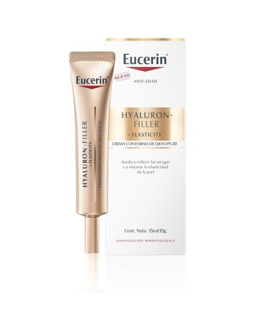 Eucerin Hyaluron-filler Elasticity Eye Contour Spf20 15ml - Buy Online on GoSupps.com