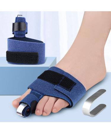 Blue Curled Toe Brace - Foot Care Accessory for Women | Toe Straightener & Corrector - Buy Online on GoSupps.com
