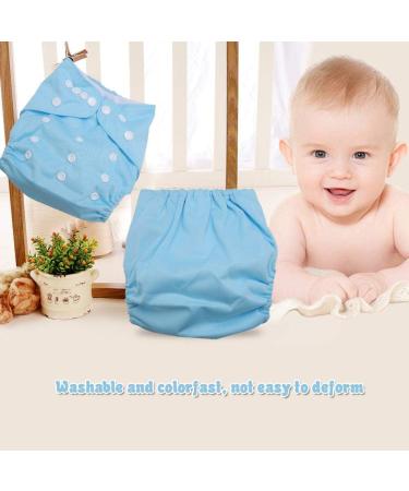 Baby Cloth Pocket Diaper Breathable Waterproof Nappy Pants Adjustable Super Absorbent Underwear Pants for Baby Infants Leak Free(#3) - Buy Online on GoSupps.com