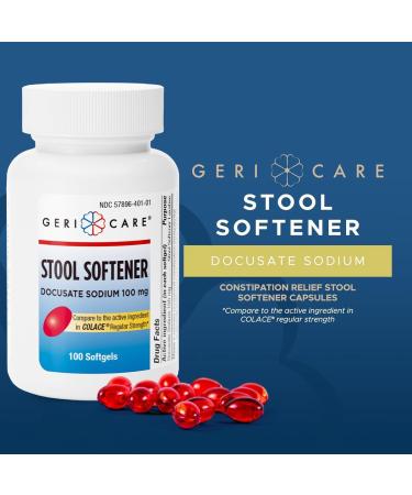 GeriCare Magnesium Citrate Stool Softening Gummies & Docusate Sodium 100mg Softgels Bundle Constipation Relief Supports Fast Soothing Comfort for Bowel Regularity - Buy Online on GoSupps.com