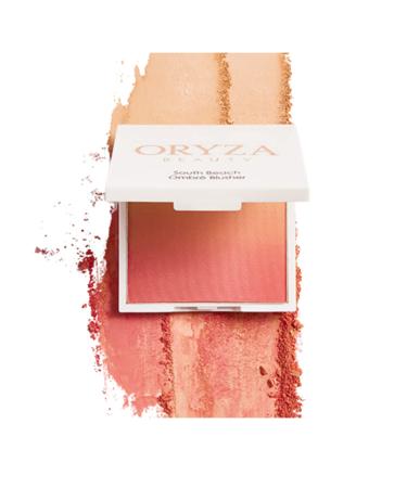 ORYZA Beauty Ombr  Blusher Full Size 9g (South Beach (Coral Pink & Apricot))