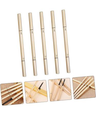 Healvian New Double Sided Eyebrow Pen 5 Pieces Eyebrow Pencil with Tip for Women - Buy Online on GoSupps.com