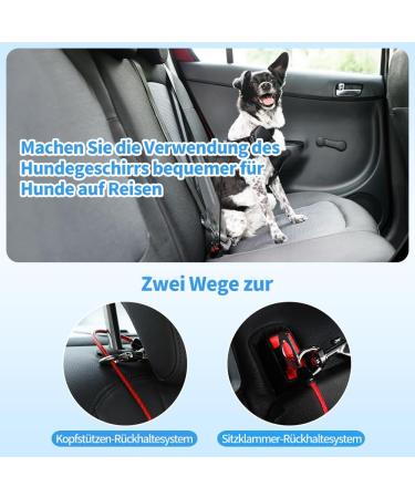 Buy Mi Metty Strap Off Dog Car Leash - Bite-Resistant Steel Wire 32 Inch Red & Blue - Ideal for All Dogs International Shipping Available - Buy Online on GoSupps.com