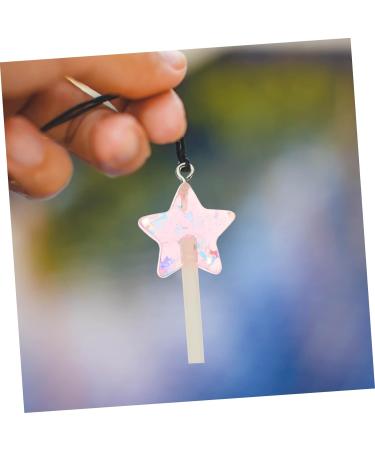 TEHAUX 40 Pcs Lollipop Pendant Clear Ornaments DIY Dessert Pendants Charms Jewelry Charms Star Lollipop Resin 4.2X2cmx4pcs As Shownx4pcs - Buy Online on GoSupps.com