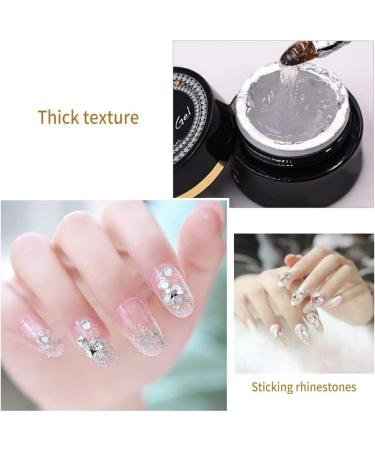 Professional Rhinestone Glue for Nails - Gem Adhesive for Crystals | Nail Art Sticker Gel Glue - Bling Decoration Tool - Buy Online on GoSupps.com