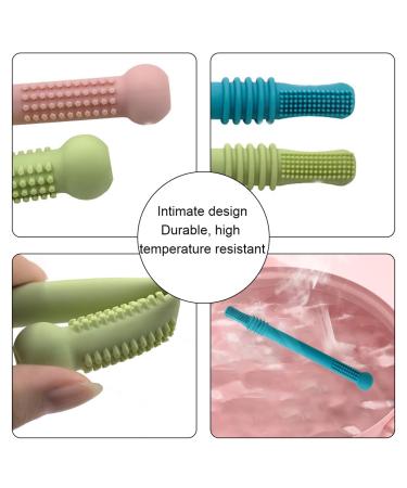 KQNM 3-Pack Baby Bite Rings | Soft Silicone Chewing Aids | BPA-Free Toddler Teething Rings | 0-12 Months Unisex - Buy Online on GoSupps.com