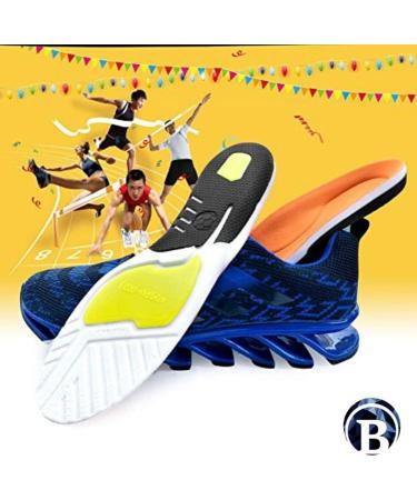 Premium Comfort Arch Support Insoles for Plantar Fasciitis | Gel Orthotic Inserts for Men & Women | Best Shock Absorption for Low Arch to Flat Feet - Size Small - Buy Online on GoSupps.com