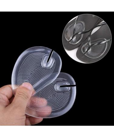 Forefoot Half Insoles - Transparent Flip-Flop Cushions for Foot Pain Relief (3 Pairs) - Buy Online on GoSupps.com