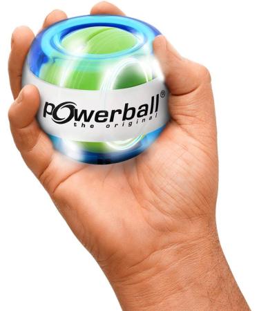 Buy Powerball Lightning Blue - Original Kernpower Gyroscopic Hand Trainer with Light Effect | International Shipping - Buy Online on GoSupps.com