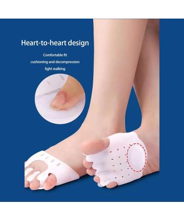 Hammer Toe Gel Spacers for Men and Women - Relief for Overlapping Toes, Bunions - Ideal for Running and Yoga - Buy Online on GoSupps.com