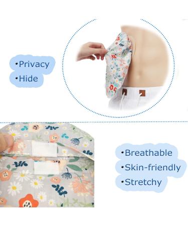 Stretchy Ostomy Support Garment 4 Pcs Set with Round Opening for Ileostomy Stoma - HXCH Colostomy Bag Covers - Buy Online on GoSupps.com