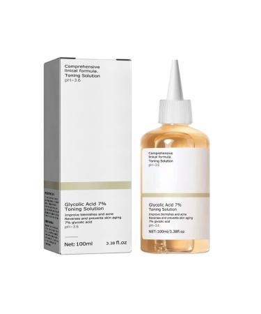 100ML Glycolic Acid 7% Toning Resurfacing Solution Glycolic Acid Toning Solution