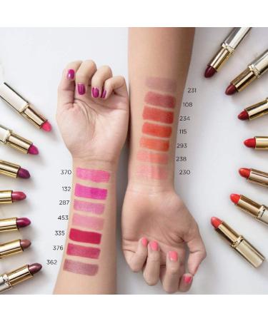 L'Oreal Paris Color Riche Lipstick 132 Magnolia Irr verent 5ml 132 Magnolia Irreverent 1 count (Pack of 1) - Buy Online on GoSupps.com