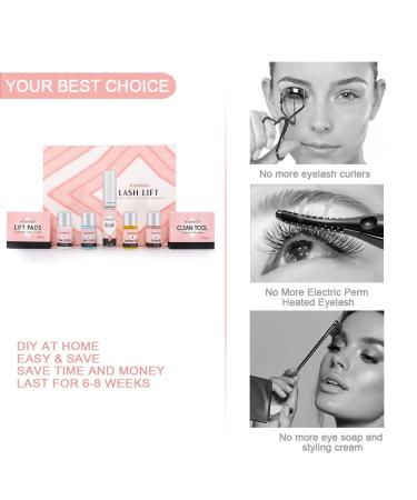 Eyelash Lifting Set | 2022 Updated Lash Lift Kit for Personal Use & Gifts | Enhanced Formula for Gorgeous Lashes - Buy Online on GoSupps.com