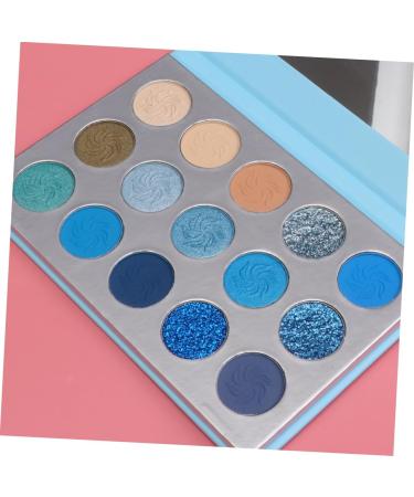 Balacoo 15 Shimmer Eyeshadow Makeup Eyeshadow Makeup Palette Eyeshadow Palette Woman Four Seasons Compact 1 count (Pack of 1) Blue - Buy Online on GoSupps.com