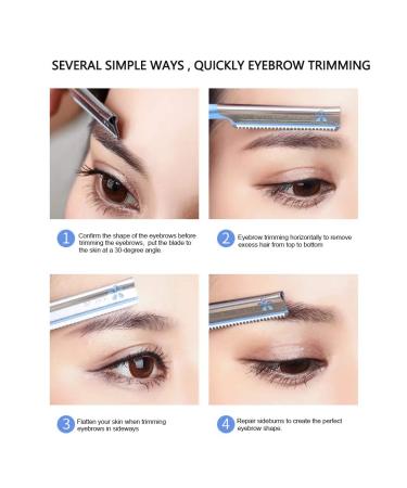 Rifinitore Sopracciglia da Donna Gothicbride - Rasoio Esfoliante 10 Pezzi per Sopracciglia e Peli del Viso e Corpo | Spedizione Internazionale - Buy Online on GoSupps.com