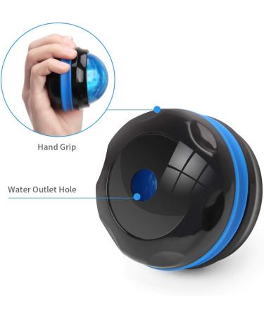 2-Pack Coolrunner Massage Ball Manual Roller Massager - Handheld Self Massage Therapy for Full Body Relief - Sore Muscles, Shoulders, Neck, Arms, Legs, Back, and Foot (Blue&Purple) - Buy Online on GoSupps.com