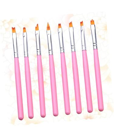 FRCOLOR 2 Sets Kit De Manicura Cleaning Gel Nail Gel Uv Gel Nail Brush Nail Painting Pen Builder Gel for Nails Nail Painting Brush Nail Art Brush Nail Art Supplies Manicure Paint Pen Pink - Buy Online on GoSupps.com