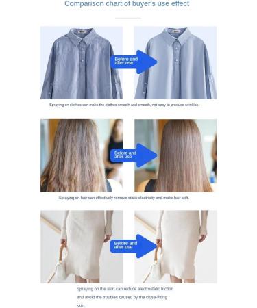 Anti Static Spray Clothes Static Spray Hair Anti Static Spray - Buy Online on GoSupps.com