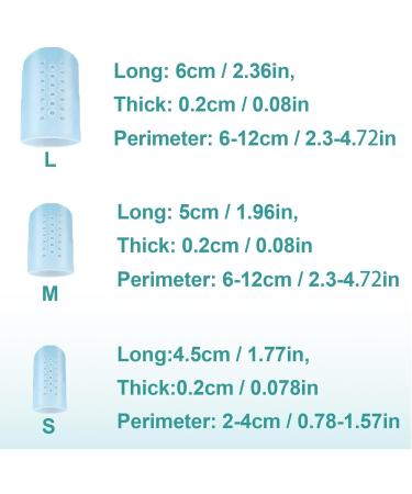 Toe Protectors for Women & Men - 20 Gel Toe Caps for Pain Relief Blister & Hammer Toe Protection | Airflow Orifice Design - Buy Online on GoSupps.com