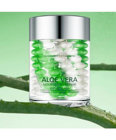 02 60 g moisturizing eye cream with aloe vera eye repair cream under eye cream against dark circles and puffiness moisturizing eye cream - Buy Online on GoSupps.com