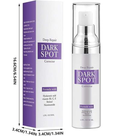  Generisch Dark Spot Corrector Essence 50ml Pigment Stain Remover for Face Deep Hydration Blends Melasma and Age Spots Suitable for All Skin Types - Buy Online on GoSupps.com