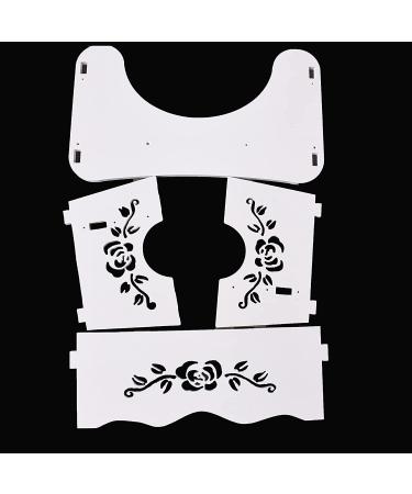 7 Inch Foldable Toilet Stool for Adults & Kids - Eco-Friendly Wood-Plastic Board - Buy Online on GoSupps.com