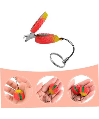 FRCOLOR Strawberry Nail Strawberry Nail Clippers Nail Clippers for Thick Nails Portable Nail Toddler Nail Clipper Fruit Stainless Steel Cartoon Man Toenail Clippers - Buy Online on GoSupps.com