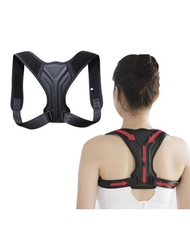Back Brace Compact Posture Corrector for Men and Women Adjustable Upper Back Brace for Clavicle Support Neck Shoulder and Back Pain Relief Invisible Comfortable Back Straightener