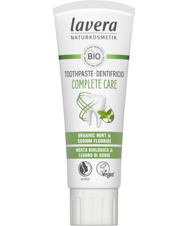 Lavera Organic Mint and Fluoride Complete Care Toothpaste New 2.54 fl oz