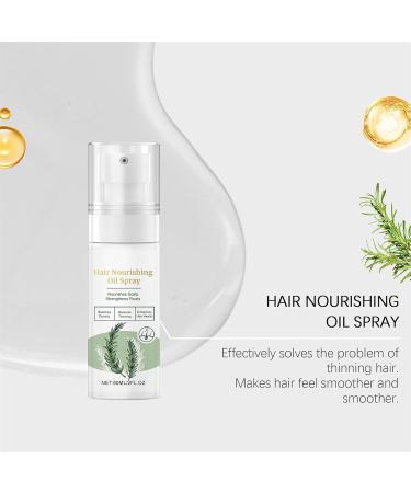 Spray d'huile nourrissante pour cheveux s rum de croissance de cheveux au romarin s rum plus fort et paississant pour che/veux huile nourrissante pour le cuir chevelu r paration (3pcs) - Buy Online on GoSupps.com