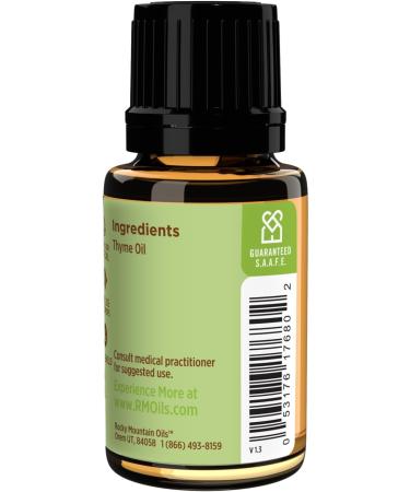 Rocky Mountain Thyme Essential Oil - 100% Pure & Natural | Aromatherapy Diffusers & Home Fresh Herbal Scent | 15ml - Cleansing & Purifying - Buy Online on GoSupps.com